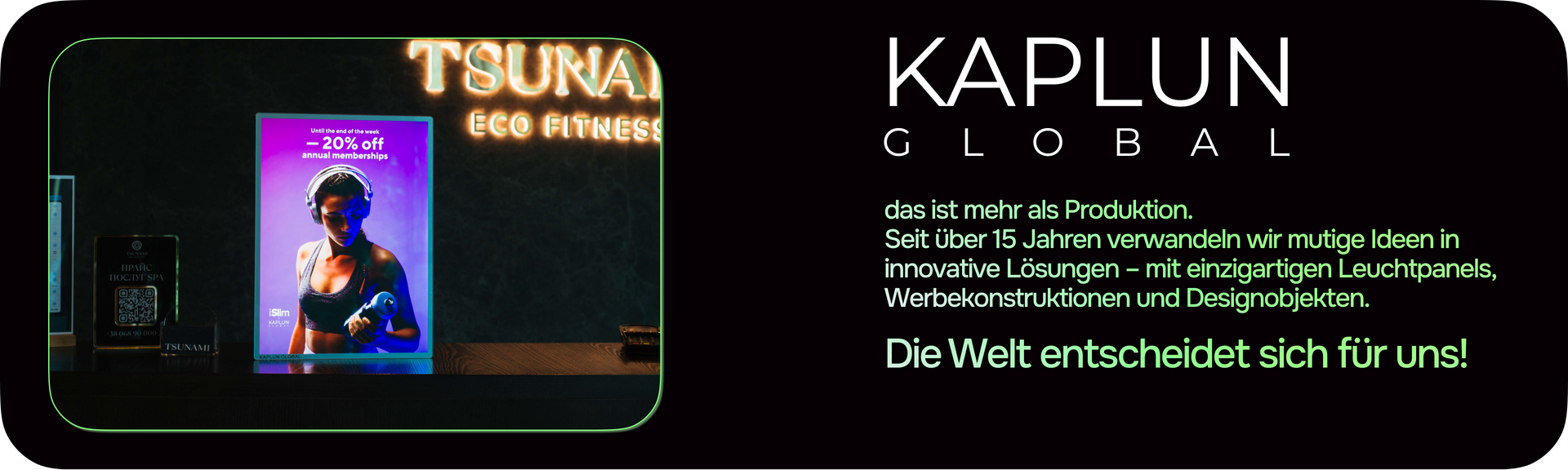 Die Welt wählt uns!